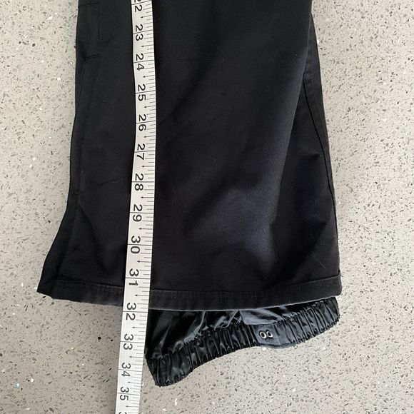 Burton Ski Pants Women M Black Snowboard Adjustable Waist Pockets 2021 - Picture 8 of 13